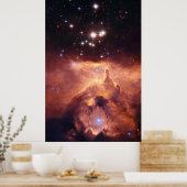 Pismis 24 Star-cluster Poster (Keuken)