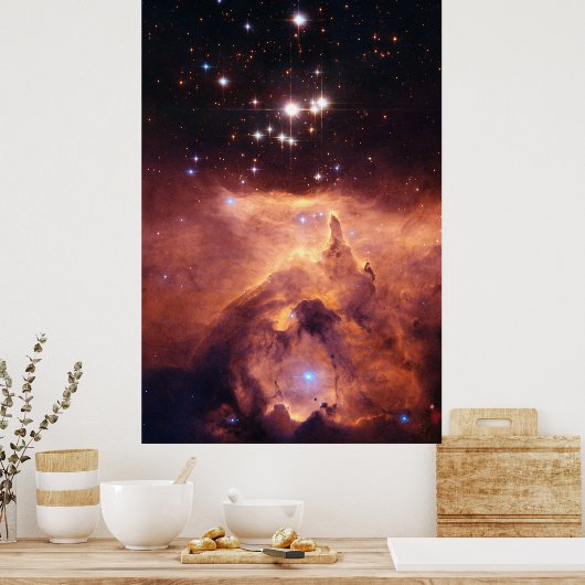Pismis 24 Star-cluster Poster (Keuken)