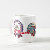 Pismo Beach, CA Koffiemok (Voorkant links)