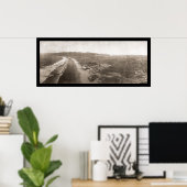 Pismo Beach, CA Photo 1906 Poster (Thuiskantoor)