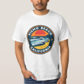 Pismo Beach CA T-shirt (Voorkant)