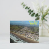 Pismo Beach, California Aerial Uitzicht Briefkaart (Staand voorkant)