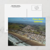 Pismo Beach, California Aerial Uitzicht Briefkaart (Voorkant / Achterkant)