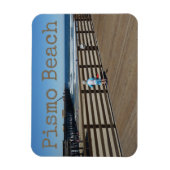 Pismo Beach California Boardwalk Magneet (Verticaal)