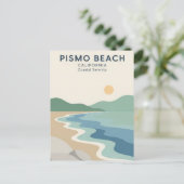 Pismo Beach California Briefkaart (Staand voorkant)