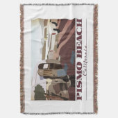 Pismo Beach, California Deken (Voorkant Verticaal)