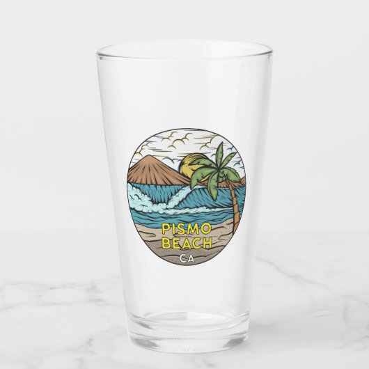 Pismo Beach California  Glas (Voorkant)