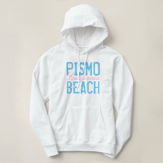 Pismo Beach California Hoodie (Design voorkant)
