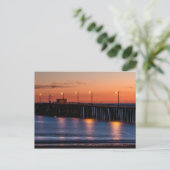 Pismo Beach California Pier Briefkaart (Staand voorkant)