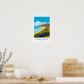 Pismo Beach California Reisprint Poster (Keuken)