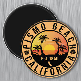 Pismo Beach California Sunset Vacation Souvenir Magneet