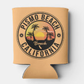 Pismo Beach California Sunset Vacation Souvenirs Blikjeskoeler (Achterkant)