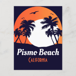 Pismo Beach California Sunset Vacation Souvenirs P Briefkaart