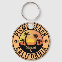 Pismo Beach California Sunset Vacation Souvenirs Sleutelhanger