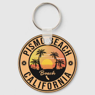 Pismo Beach California Sunset Vacation Souvenirs Sleutelhanger