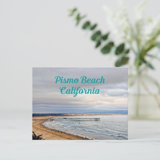 Pismo Beach, California Travel Briefkaart (Staand voorkant)