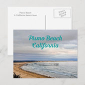 Pismo Beach, California Travel Briefkaart (Voorkant / Achterkant)