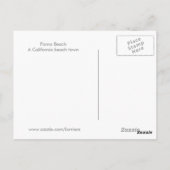 Pismo Beach, California Travel Briefkaart (Achterkant)