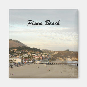 Pismo Beach California Travel Photo Magneet