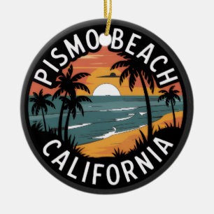 Pismo Beach, California Zonsopgang Keramisch Ornament