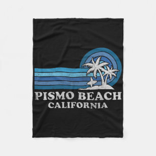 Pismo Beach Californië Familie Zomervakantie Vint Fleece Deken