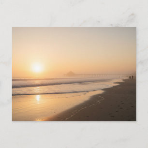 Pismo Beach, Californië Gouden Zonsopgang Briefkaart