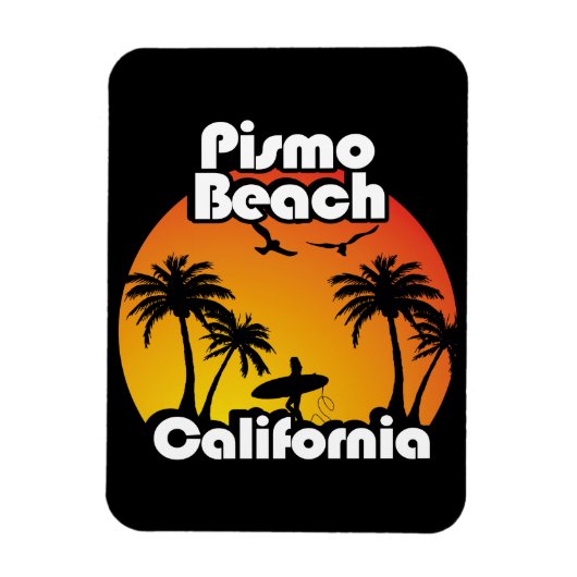  Pismo Beach Californië Magneet (Verticaal)