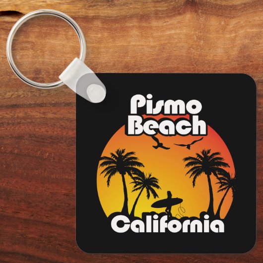  Pismo Beach Californië Sleutelhanger (Voorkant)