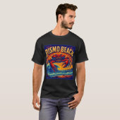 PISMO BEACH CRAB MONSTER T-SHIRT. T-SHIRT (Voorkant volledig)