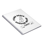 Pismo Beach Disaster Relief Captain Notitieboek (Rechterzijde)