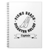 Pismo Beach Disaster Relief Captain Notitieboek (Voorkant)