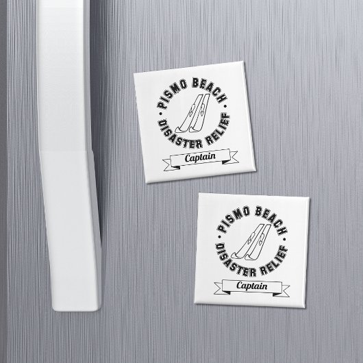 Pismo Beach Disaster Relief Magnet