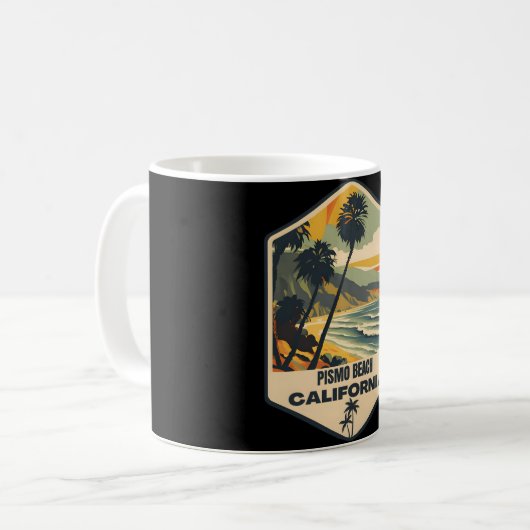 Pismo Beach � het � van Australië Koffiemok (Voorkant links)