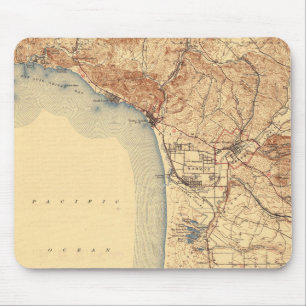 Pismo Beach kaart Muismat