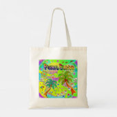 Pismo Beach Mind Focus Canvas tas (Achterkant)