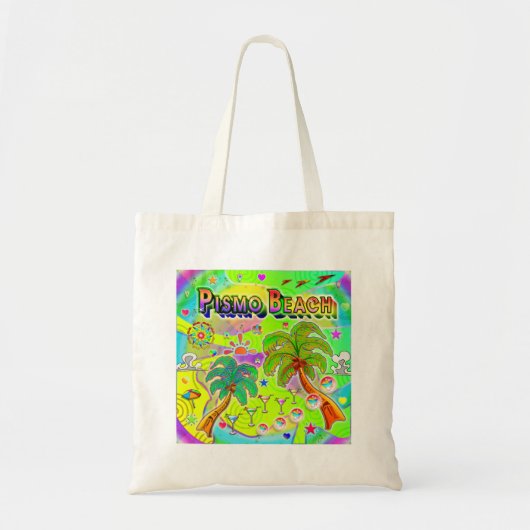 Pismo Beach Mind Focus Canvas tas (Voorkant)