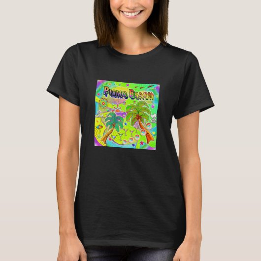 Pismo Beach Mind Focus T-Shirt (Voorkant)