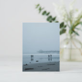 Pismo Beach Pier in mist Briefkaart (Staand voorkant)