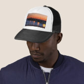 Pismo Beach Pier Trucker Pet (In situ)