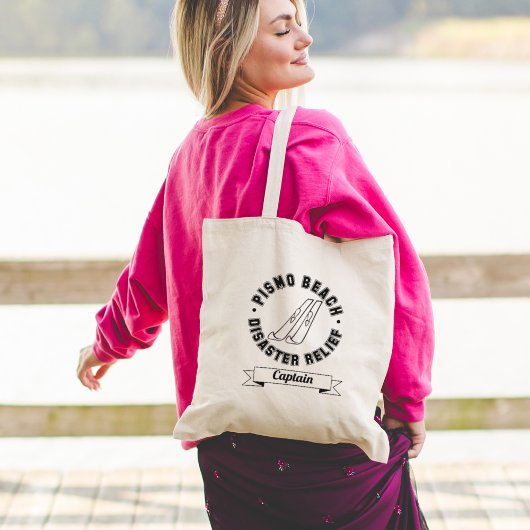 Pismo Beach Rampenhulp Kapitein Tas