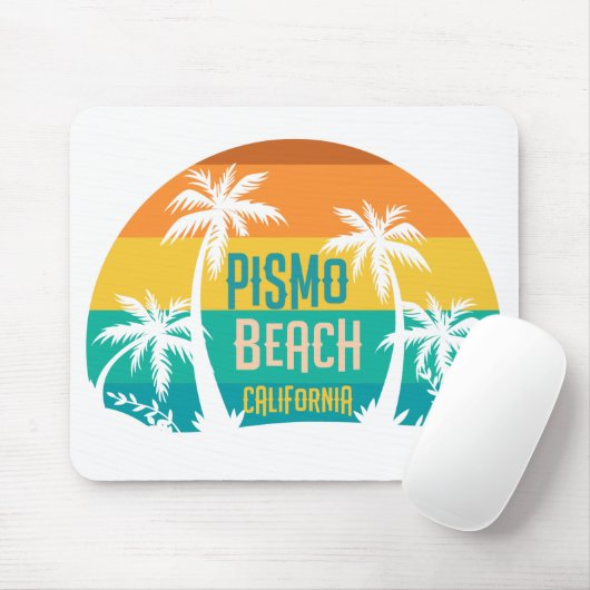 Pismo Beach Retro Muismat (Met muis)