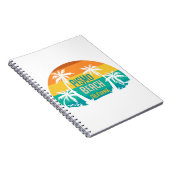 Pismo Beach Retro Notitieboek (Rechterzijde)