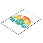 Pismo Beach Retro Notitieboek (Linkerzijde)