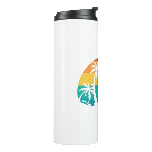 Pismo Beach Retro Thermosbeker (Gedraaid links)