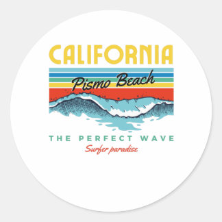 Pismo Beach Ronde Sticker