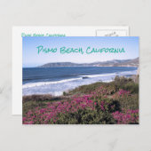 Pismo Beach Travel Briefkaart (Voorkant / Achterkant)
