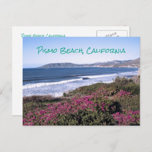 Pismo Beach Travel Briefkaart (Voorkant / Achterkant)