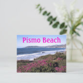 Pismo Beach Travel Briefkaart (Staand voorkant)