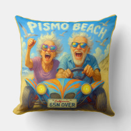 Pismo Beach - vreugde bij vol gas. Kussen