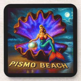 PISMO BEACH ZEEMEERMIN. SERIE 1 NUMMER 5. BIER ONDERZETTER